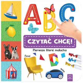 Książka do Nauki czytania ABC - czytać chcę KS0537