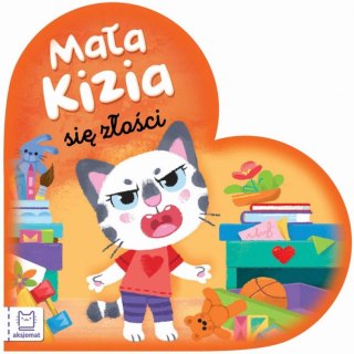 Mała Kizia się złości. Maluch nazywa emocje