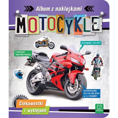 Motocykle. Album z naklejkami