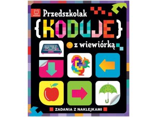 Przedszkolak koduje z wiewiórką + naklejki KS0505