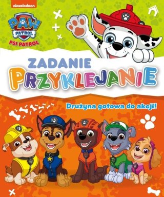 Książeczka MSZ Psi Patrol- Zadanie przyklejanie Drużyna gotowa do akcji!