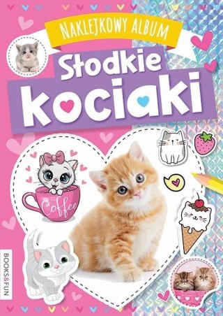 Naklejkowy album Słodkie kociaki