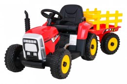 Traktor na akumulator z Przyczepą BLOW Czerwony