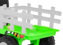 Traktor na akumulator z Przyczepą BLOW Zielony