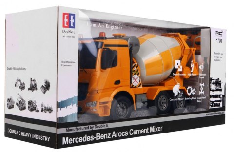 Autko R/C Mercedes-Benz Arocs 2.4G Betoniara 1:20 Double E