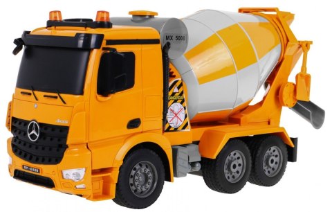 Autko R/C Mercedes-Benz Arocs 2.4G Betoniara 1:20 Double E