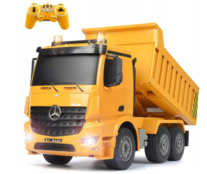 Autko R/C Mercedes-Benz Arocs 2.4G Wywrotka 1:20 Double E