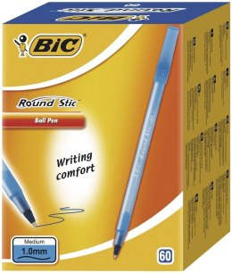 Długopis Round Stic niebieski (60szt) BIC