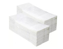 Ręcznik składany 1-warstwowy ZZ biały, 4000 listków