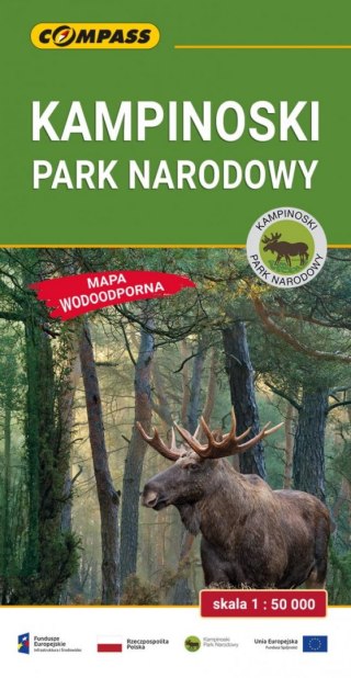 Mapa - Kampinoski Park Narodowy