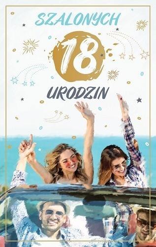 Kartka okolicznościowa Urodziny 18 P17