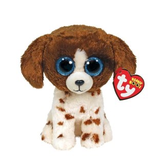 Beanie Boos Muudles - Brązowo-biały pies 15cm