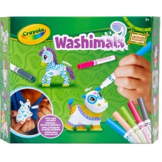 Washimals Figurki do kolorowania Safari kit