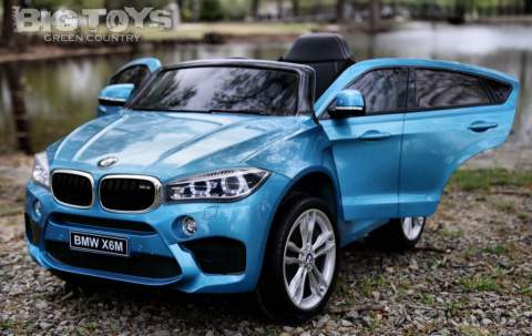 Pojazd dla dziecka BMW X6M Lakierowany Niebieski