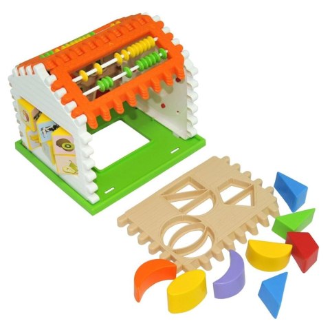 Domek edukacyjny sorter 21 el.