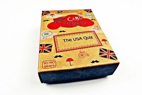 Fun Card English The USA Quiz CREATIVO