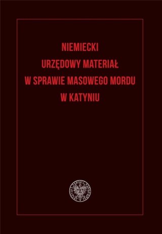 Niemiecki urzędowy materiał w sprawie masowego...