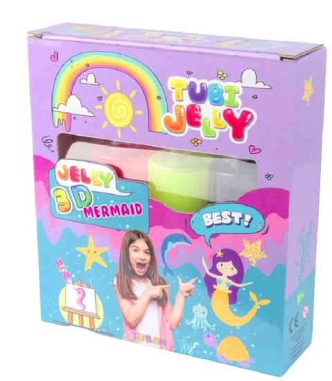 Tubi Jelly 3 kolory - Syrenka TUBAN