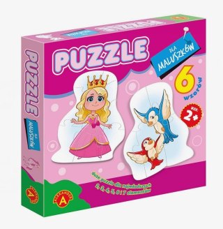 Puzzle dla maluszków - królewna ALEX