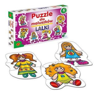 Puzzle dla maluszków - lalki ALEX