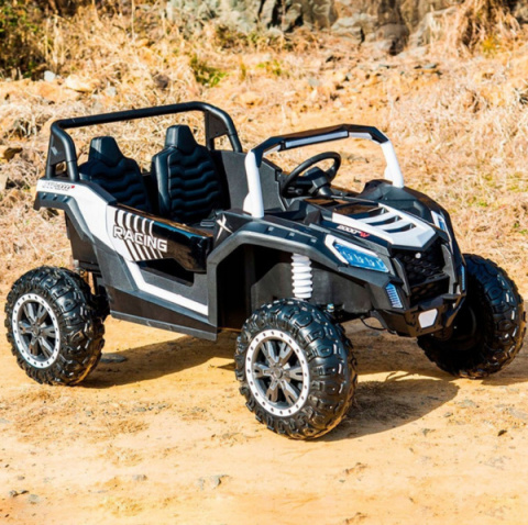 Pojazd Buggy ATV Racing 4x4 Biały