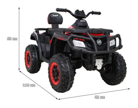 Pojazd Quad XT-SPEED 4x4 Czerwony