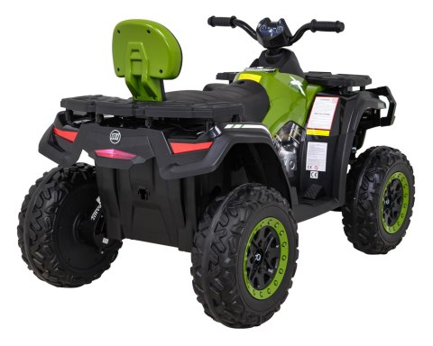 Quad XT-Speed dla dzieci Zielony + Napęd 4x4 + EVA + Wolny Start + Radio MP3 + LED