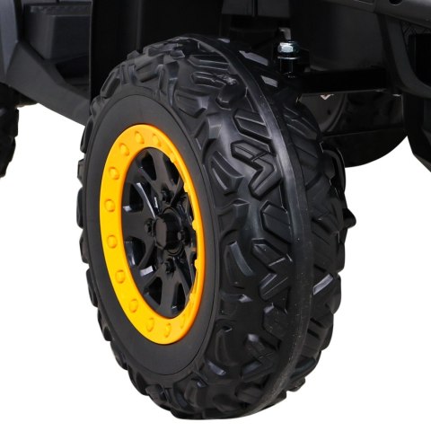 Quad XT-Speed dla dzieci Żółty + Napęd 4x4 + EVA + Wolny Start + Radio MP3 + LED