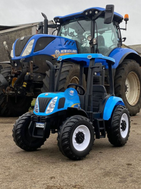 Pojazd Traktor New Holland T7 Niebieski