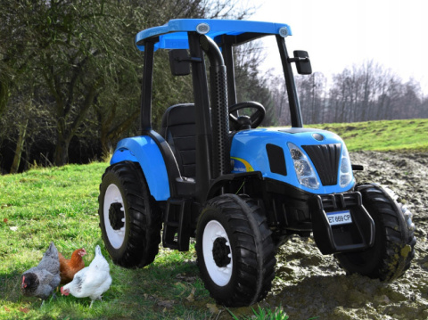 Pojazd Traktor New Holland T7 Niebieski