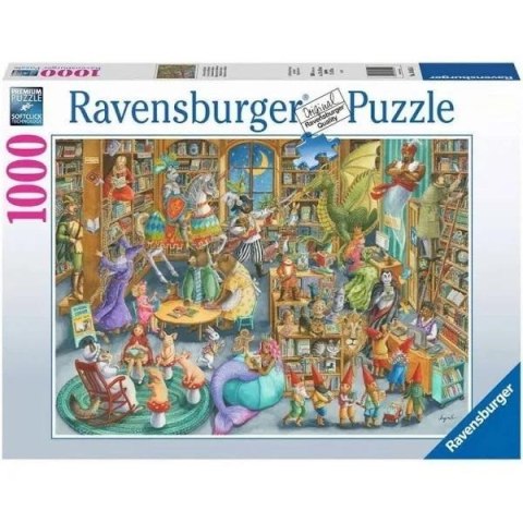 Puzzle 1000 Północ w bibilotece