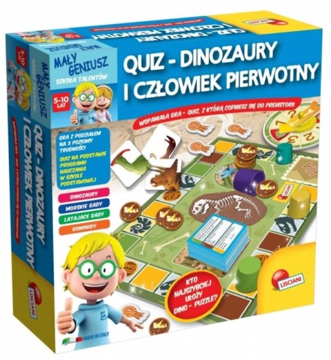 Mały Geniusz - Quiz Dinozaury i człowiek pierwotny