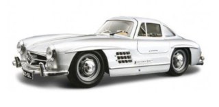 Mercedes-Benz 300SL 1954 Silver 1:24 BBURAGO