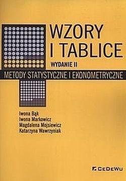 Wzory i tablice. Metody statystyczne.. w.2