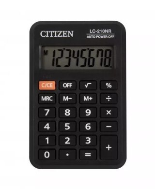 Kalkulator Citizen LC-210NR czarny