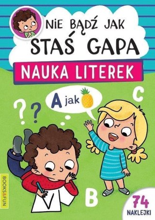 Staś Gapa. Nauka literek