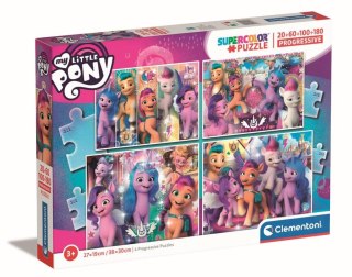 Puzzle 20+60+100+180 Super Kolor My Little Pony