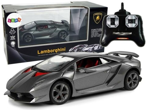 Auto zdalnie sterowane 1:24 Lamborghini srebrne