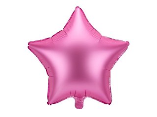 Balon foliowy Gwiazdka 48cm różowy