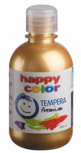 Farba Tempera Premium 300ml, złoty, Happy Color