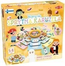 Gra planszowa Uczmy się: Sprytna Karuzela