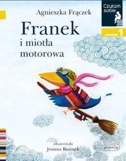 Czytam sobie. Franek i miotła motorowa. Poziom 1