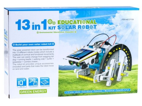 Robot SOLARNY 13w1 edukacyjny zestaw ZA2244