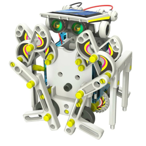 ZESTAW ZABAWEK SOLARNYCH 14W1 - ROBOTY SOLAR zestaw solarny 14w1