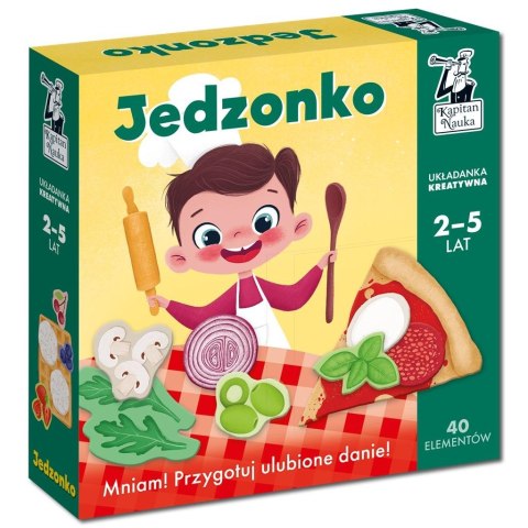 Jedzonko. Układanka kreatywna 2-5 lat