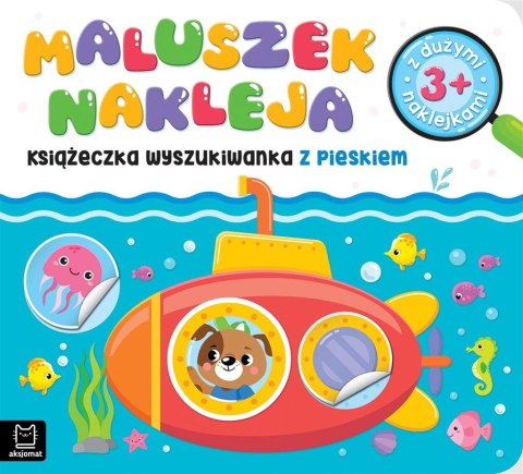 Maluszek nakleja. Książeczka wyszukiwanka