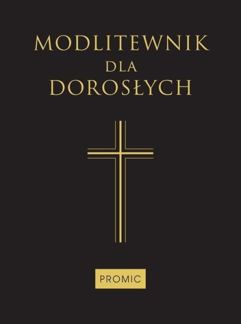 Modlitewnik dla dorosłych czarny duży