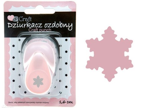 Dziurkacz ozdobny DPCRAFT 1, 6cm Śnieżynka 3