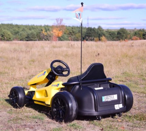 SZYBKI GOKART SPEED 7 NA AKUMULATOR 12 V, HAMULEC SUPER MOC/A035-555P