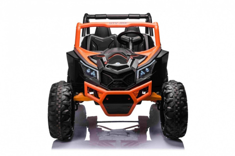 Buggy UTV-MX na akumulator dla dzieci Pomarańczowy + Napęd 4x4 + Pilot + Audio LED + Schowek + EVA + Wolny Start